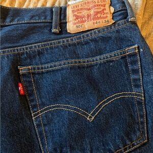 Levi's 501 button fly jeans